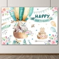 thumbnail image 5 of GROFRY Exquisite Wide Application Backdrop Lightweight 3D Dinosaur Birthday Background Screen for Party, 5 of 8