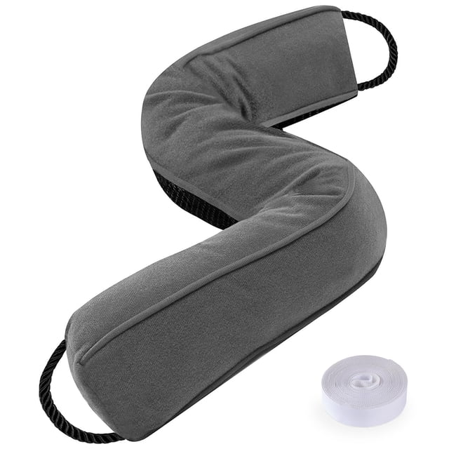 Tapón de puerta Sunolga de 38 cm, bloques de aire caliente y frío, gris