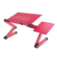 thumbnail image 3 of Soporte ajustable para computadora portátil shamjiam Rojo con orificio de enfriamiento, 3 of 8