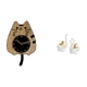 thumbnail image 1 of Reloj De Pared Colgante Silencioso Con Forma De Gato Y Cisne, Ideal Para Cocina, Oficina O Como Regalo De Inauguración. Decoración Para El Hogar, Mesa O Mesa. Ideal Para Parejas., 1 of 8