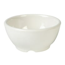 Excellante Color Ivory Melamine Dinnerware Collection 4.68 Inch Soup Bowl - 10 oz., Comes In Dozen