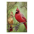 thumbnail image 2 of Cardinals in Summer (19x27 inches, Premium 500 Piece Jigsaw Puzzle for Adults and Family, Made in USA), 2 of 4