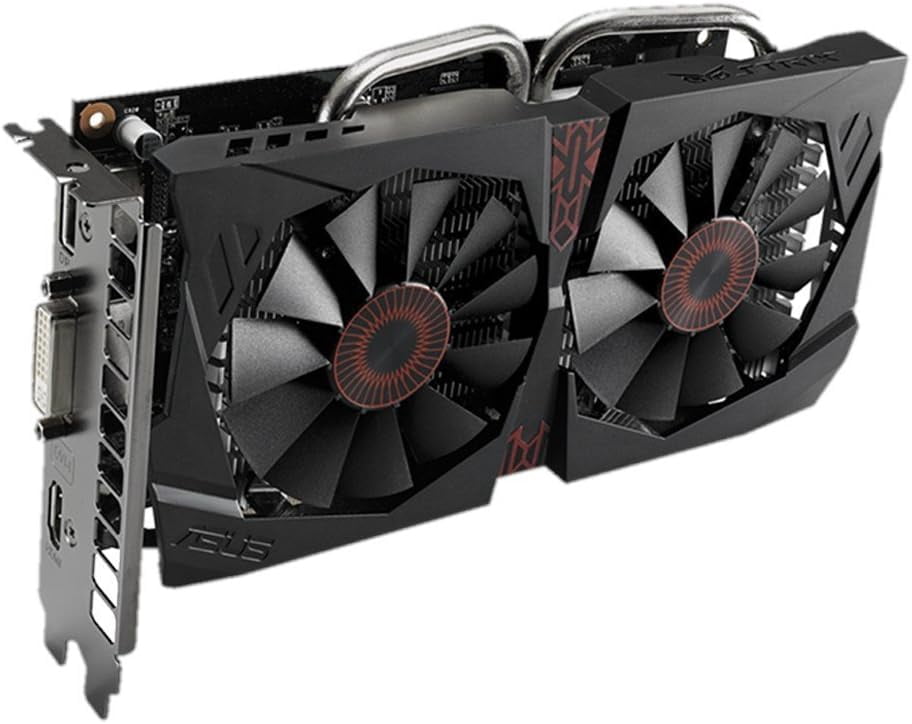 Restored ASUS GeForce GTX 750Ti 2GB GDDR5 OC Edition Graphics Card – PCIe, DirectX 12, VR Ready (Refurbished)
