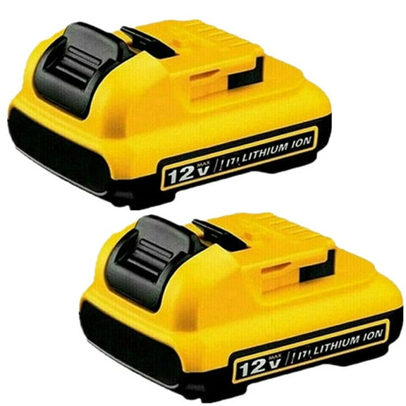 2Pack Replacement For DEWALT 12VOLT 12V MAX Lithium Ion DCB120 Battery DCB127 DCB121