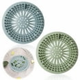 thumbnail image 1 of Yuarrent 2x tapón de pelo para baño, fijación duradera y estable para baño y fregadero de cocina, tapón de pelo para agua Hardware Azul+Verde, 1 of 6