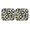 thumbnail image 7 of Disketp 2 Piece Flowers Pattern Windshield Sunshades,Folding Windshield Sun Shade For Car Suv Trucks Sedan,Blocks Uv Rays Sun Visor Protector-Small, 7 of 7