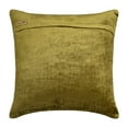 thumbnail image 3 of The HomeCentric Sofa Cushion Cover, Green & Gold Pack of 2, 16"x16" (40x40 cm) Accent Cushion Covers, Velvet Beaded Throw Pillows For Sofa, Geometric Pattern Modern Style Easter - Velvet Toppings, 3 of 3