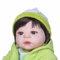 thumbnail image 2 of 23'' Lifelike Full Silicone Body Reborn Baby Menina Alive Newborn, 2 of 3