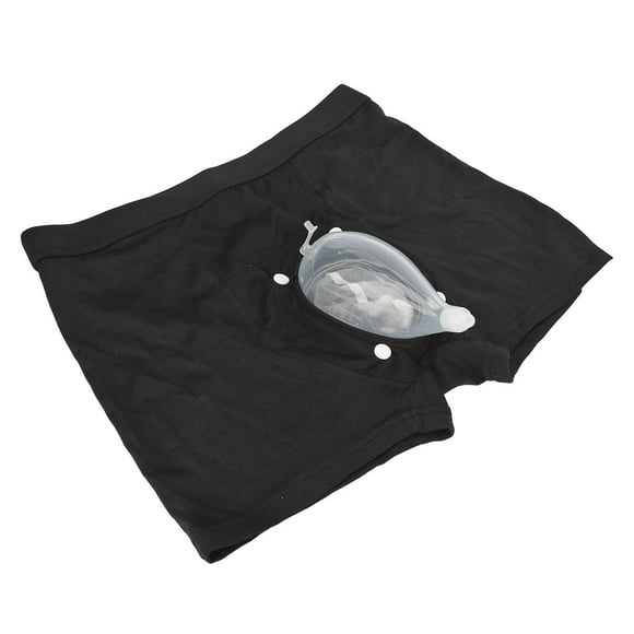Men Urinal Pee Holder, Wearable Men Urinal Bag Large Capacity Elastic Waistband  For Urinary Incontinence