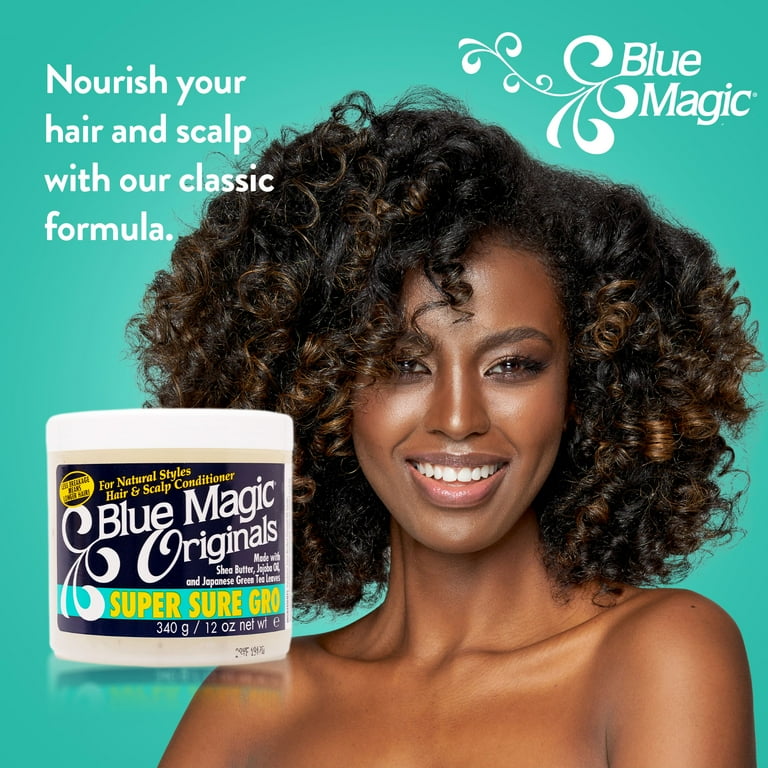 2 pack) Blue Magic Originals Super Sure Gro, 12 oz., Split Ends