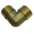 thumbnail image 3 of Codo De Latón Conector Adaptador De Rosca Acoplador Calentador De Agua Instalación De Tuberías DN25xDN25 DYNWAVEMX Adaptador de rosca macho de codo, 3 of 8