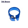 thumbnail image 2 of Abrazadera para tija de sillín de bicicleta Clip para tubo de sillín de aleación de aluminio Clip para tija de sillín de liberación rápida para bicicleta, 2 of 5