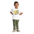 thumbnail image 3 of Cool Retro MTV Bubble Balloon Logo Toddler Boy Girl T Shirt Infant Toddler Brisco Brands 6M, 3 of 6