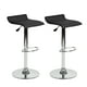 thumbnail image 1 of Set de 2 Sillas de Bar HOMEMAKE FURNITURE Color Negro con Reposapié Altura Ajustable Giratorio Moderno, 1 of 7