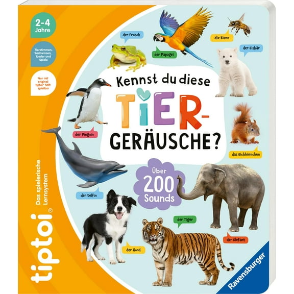 No Author tiptoi® Kennst du diese Tiergeräusche? (Paperback)