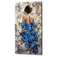 thumbnail image 1 of Epic Graffiti Provence 2 Canvas Wall Art, 20" x 40", Blue, 1 of 6