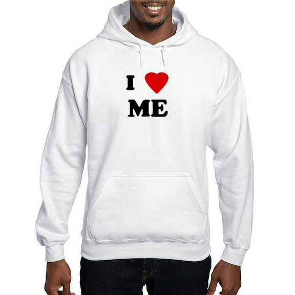 CafePress - I Love ME Hooded Sweatshirt - Pullover Hoodie, Hooded Sweatshirt