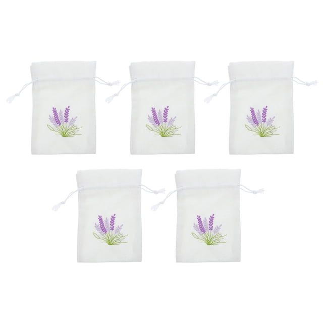 unbranded 5Ud Bolsa De Sachet Para Almacenaje Decorativa Con Cordón Estilo Lino