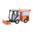 thumbnail image 2 of Heavy Duty Cleaning Vehicle Toy Friction Wheeled Vehicle Simulation Road Toy for Orange, 2 of 9
