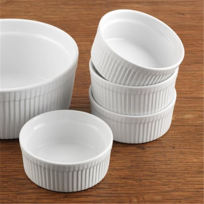 Bia Cordon Bleu 900013 10 oz White Porcelain Individual Souffle Bowl