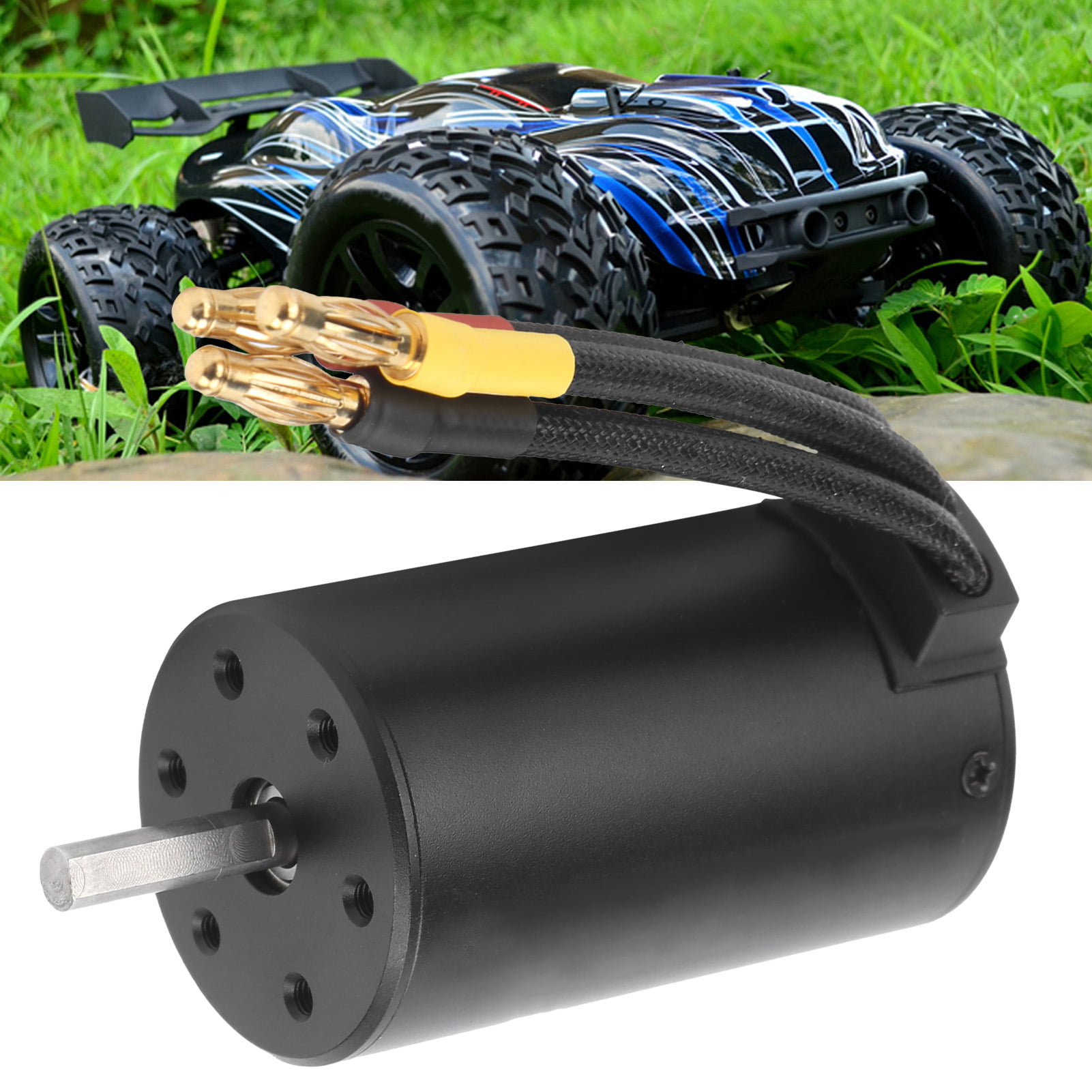 3660 3800KV Brushless Sensorless Motor for 1/10 RC Crawler Car Accessories 