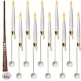 thumbnail image 1 of Velas Leejec para árbol de Navidad, 10 unidades, con mando a distancia y temporizador, 1 of 7