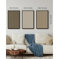 thumbnail image 5 of Drsoum 16x24in3pcs Black Framed Minimalist Abstract Modern Boho Neutral Line Decor Geometric Artwork Wall Art, 5 of 8