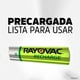 thumbnail image 2 of Cargador de Pilas Rayovac Recargables 2 Piezas AA, 2 of 4
