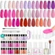 thumbnail image 1 of Kit de uñas Beetles Dip Powder, 20 colores con capa base, 36 unidades, 1 of 8