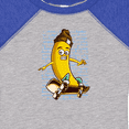 thumbnail image 4 of Inktastic Skateboarding Banana Funny Skater Boys or Girls Baby Bodysuit, 4 of 5