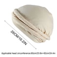 thumbnail image 3 of KBODIU Men Turban Head Wrap Satin Lined Twists Bonnet Pre-Tied Braid for Men and Women Sleeping Bonnet (Applicable Head Circumference 60-62Cm/23.62-24.41Inch), 3 of 5
