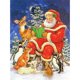 thumbnail image 1 of Cuadros Decorativos Cuadros Decorativos 5D DIY Diamond Painting Santa Claus Kits Full Round Drill Wa Tmvgtek embutido en tela, 1 of 8
