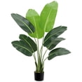 thumbnail image 1 of Árbol Artificial Ave del Paraíso – Planta Falsa de Plátano con Troncos – Maceta Decorativa – Interior y Exterior – Hogar y Oficina, 1 of 6