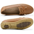 thumbnail image 6 of Apakowa Womens Loafers Rubber Sole Slip On Walking Flats Casual Moccasin Boat Shoes (Color : tan, Size : 6), 6 of 7