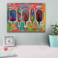 thumbnail image 4 of Epic Graffiti 'Ice Pops 1' by Dean Russo, Canvas Wall Art, 16"x12", 4 of 8