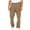 Khaki cargo pants for men, variant on USSUMA Men's Casual Cargo Pants with Pockets Stretch Waist Straight Fit Relaxed Cargo Pants Lightweight Hiking Cargo Pants