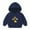 Navy, variant on Odeerbi Kids Boys Girls Fleece Hoodies Printed Pullover Hooded Sweatshirts Fashion Casual Long Sleeve Printing Hooded Sweatshirt Tops Navy