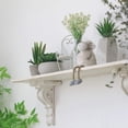thumbnail image 6 of Wood Corbels Sets of 2 Wooden Shelf Brackets Corbels for Shelf Shabby White Wood Corbel Brackets Vintage Style, 6.5" x 4.9" x 8.7", 6 of 10