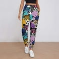 thumbnail image 2 of Women's Sweatpants, Retro Panther Baggy Sweatpants Joggers for Women, Fall Outfits for Women 2024 Lounge Yoga Athletic Workout Pants with Pockets, 2 of 7