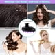 thumbnail image 4 of Masajeador de cuero cabelludo, cepillo de champú para el cabello mejorado, cerdas de silicona, cepillo para el cuero cabelludo húmedo y seco para relajar el estrés, 4 of 5