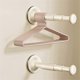 thumbnail image 3 of 3pcs Suction Cup Clothes Hanger Storage Organizer Home Balcony Multi-Functional Wall-Mounted Hanger, 3 of 5