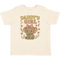thumbnail image 3 of Inktastic Daddy's Girl Cute Elephant Floral Graphic Boys or Girls Toddler T-Shirt, 3 of 5