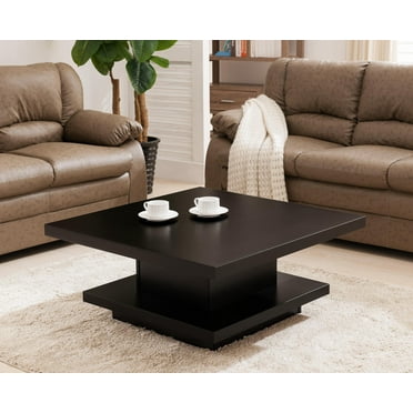 T Home Rowley Adjustable Coffee Table With Ottomans In Dark Cherry Com T Home Rowley Adjustable Coffee, Woodbridge Home Designs Rowley Gas Lift Coffee Table With Ottomans