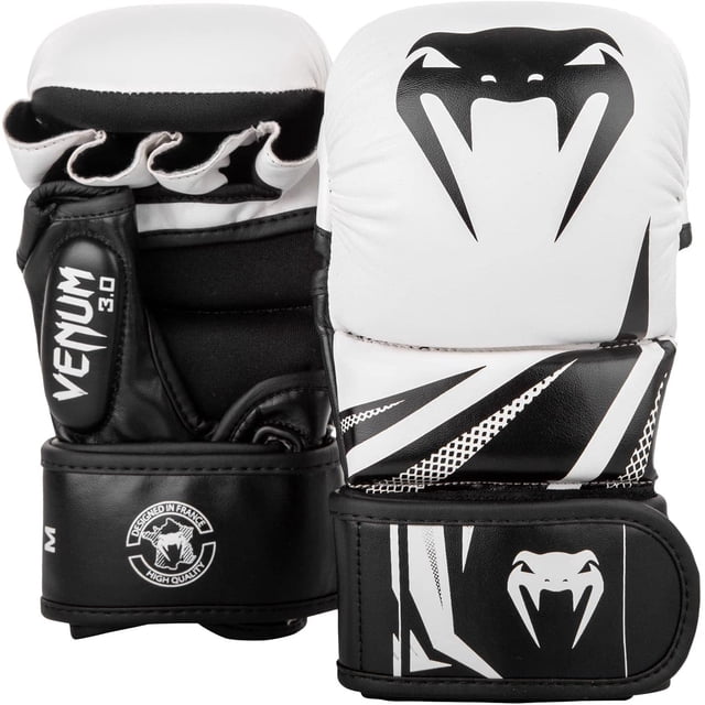 Guantes de Sparring Venum Challenger 3.0 Blanco/Negro Talla M