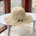 thumbnail image 4 of Womens Straw Hat, 2026 Upgraded Foldable Sun Hat for Women, BeachSun Straw Hats for Vacation Travel, 4 of 7