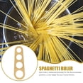 thumbnail image 3 of 4-Hole Pasta Ruler Spaghetti Measure Tool Serving Size Measurer Stainless Steel 6 Pcs, 3 of 6