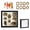 1-Black, variant on Family Memory Display Craft Set for Tiny Museums Figurine Box Creative Expression and Elegant Miniature