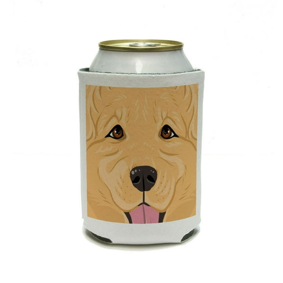 Golden Retriever Face - Close up Pet Dog Can Cooler Drink Insulator Beverage Insulated Holder