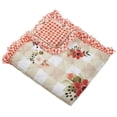 thumbnail image 3 of Benjara Lire 50 x 60" Quilted Throw Blanket with Fill- Windflower Print- Red, 3 of 11