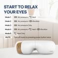 thumbnail image 6 of HuBDIC Hem-5 Premium Eye Massager with Heat and Vibration │ for Dry Eyes and Relax Eye Strain Dark Circles Eye Bags and Improve Sleep, 6 of 9
